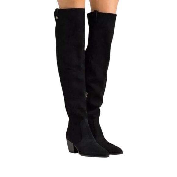 Michael Kors Harlow Suede Boots NEW! - Picture 1 of 7